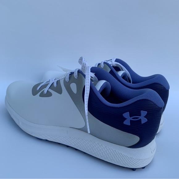 UNDER ARMOUR Women’s Charged Breathe 2 Spikeless Golf Shoes Sz 8.5 White - Picture 3 of 12